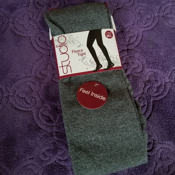 Studio Accessories - 🎉$4 bundled Studio fleece tights nwt